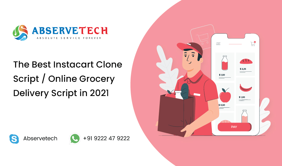 The best online grocery script or instacart clone in 2021